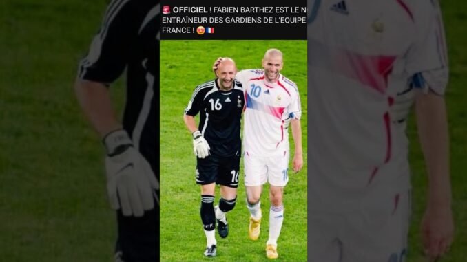 Barthez Joins Zidane's France Coaching Staff