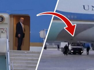 Trump swaps planes over Iranian threat