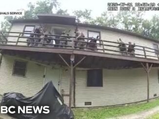 Deck Collapses Beneath U.S. Marshals During Sex Offender