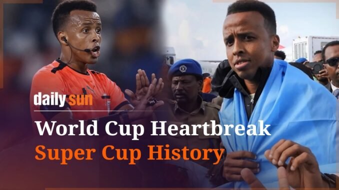 Somali Referee makes UEFA Super Cup history