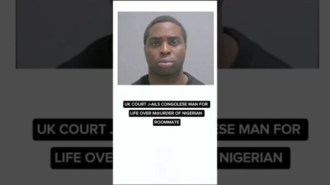 Congolese man jailed for roommate's murder