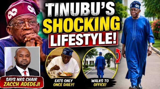 Adedeji claims Tinubu treks to work