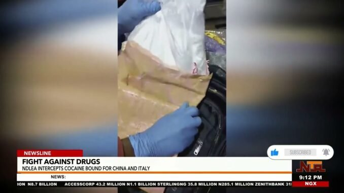 NDLEA Recovers Cocaine Concealed