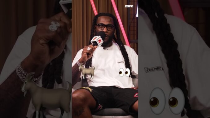 Burna Boy names Okocha Ultimate GOAT