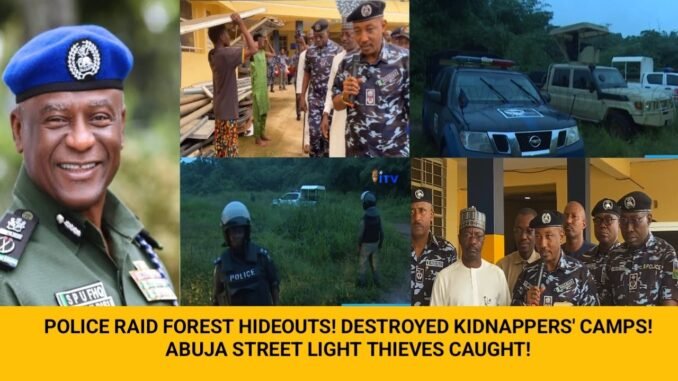 Troops Arrest Two Suspected Street Light Vandals