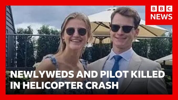 British newlyweds and pilot die in crash