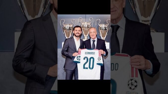 Bernardo Silva realizes Real Madrid dream