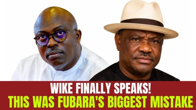 Wike Reveals Why Fubara Wasn't Allowed To Seek Second