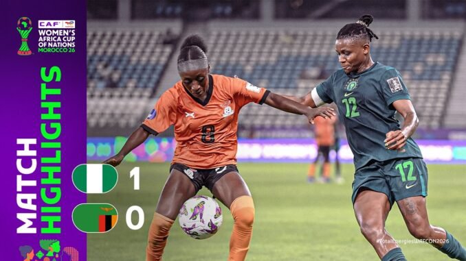 Oshoala magic sends Zambia home at WAFCON
