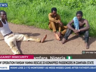 33 kidnapped victims rescued in Zamfara