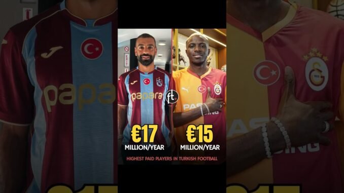 Salah tops Super Lig salary rankings