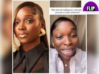 Nannies in Uniforms at Owambe Parties