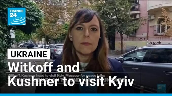 Trump envoys visit Moscow and Kyiv for peace