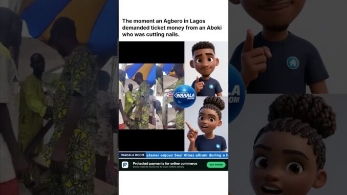 Lagos Agbero Confronts Hausa Nail Trimmer