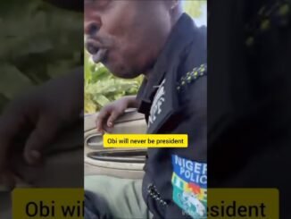 Officer Says Obi Can't Be President
