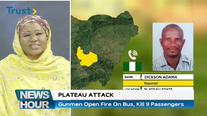 Gunmen Attack Bus on Plateau Road, Kill One