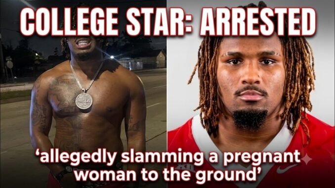American Football Star Accused of Attacking