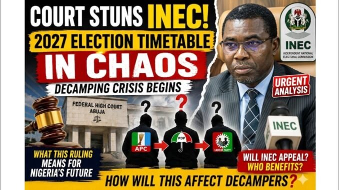 INEC Warns of Fines, Jail Time Over Abusive 2027