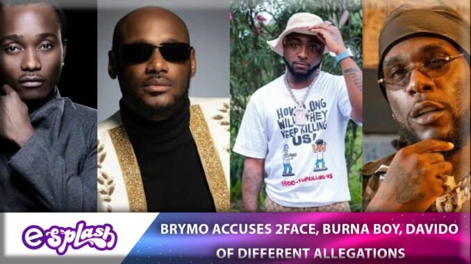 Brymo Fires Shots at Burna Boy, 2Baba