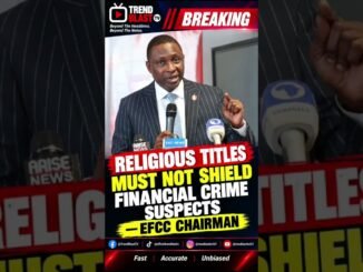EFCC Warns Religious Leaders Against Diverting Tithes