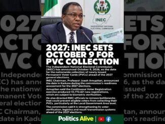 INEC sets October date for PVCs