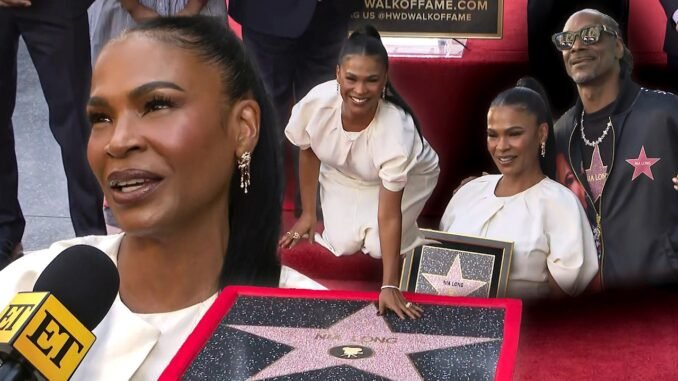 Nia Long celebrates Walk of Fame star