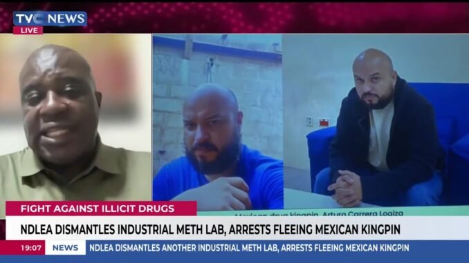 NDLEA Busts Meth Lab, Arrests Fleeing Mexican