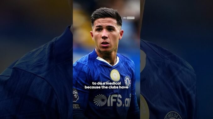 Enzo Fernandez joins Man City