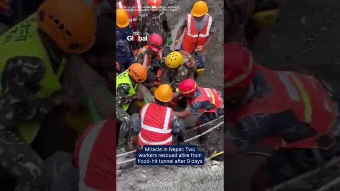 Nepal Tunnel Rescue Miracle