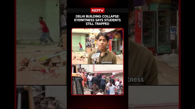 Delhi building collapse