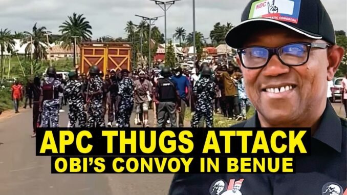 Obi visits Benue victims