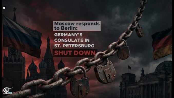 Russia shuts German centres