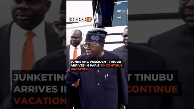 Tinubu jets to Paris