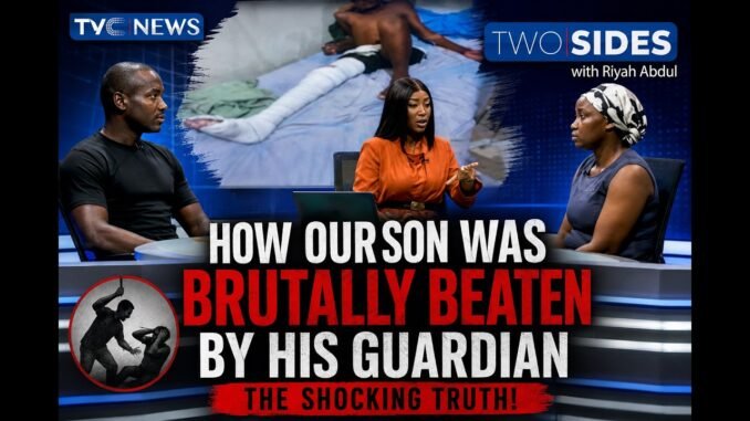 Dad cries out over son's abuse