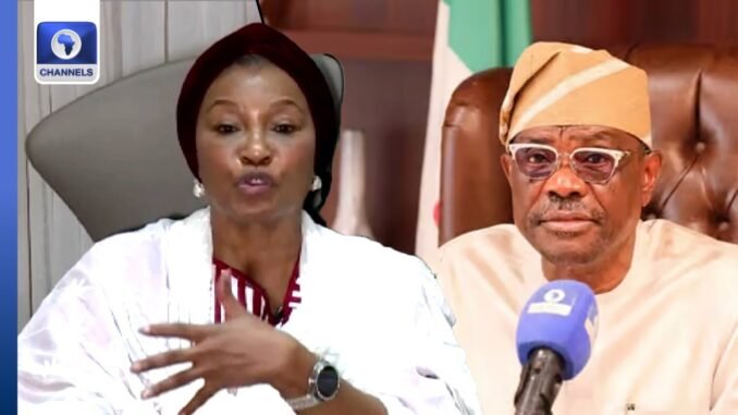 Wike fires back at Kingibe