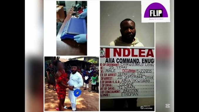 Newlywed businessman excretes 72 cocaine wraps