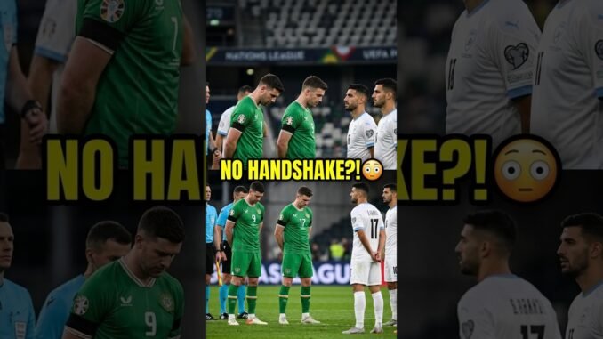 Irish Football Team snubs Israeli players
