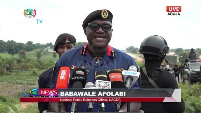 NSCDC arrests gang over cable theft