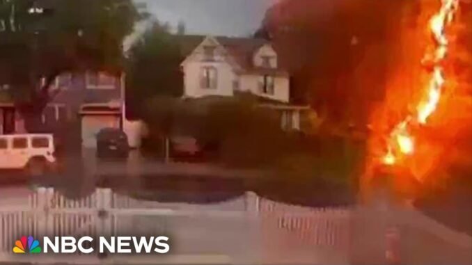 Man Struck by Lightning Survives