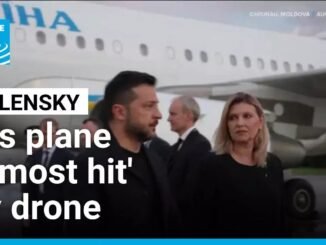 Zelensky's Plane Narrowly Missed