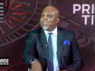 Tope Fasua Reacts After Arise TV Anchor Corrects Him