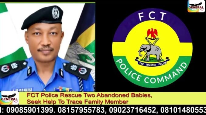 FCT Police Rescue Two Abandoned Babies