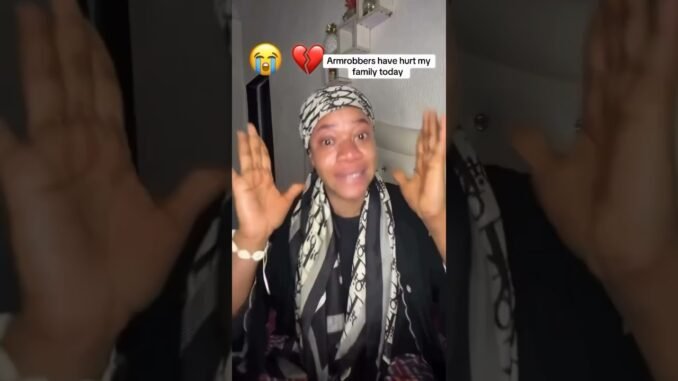 Nigerian Woman Curses Armed Robbers Who Attacked