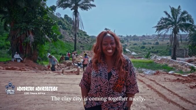 Hand-built clay city comes to Abuja