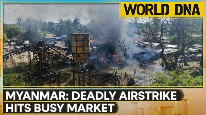 Deadly airstrike kills 50 in Myanmar