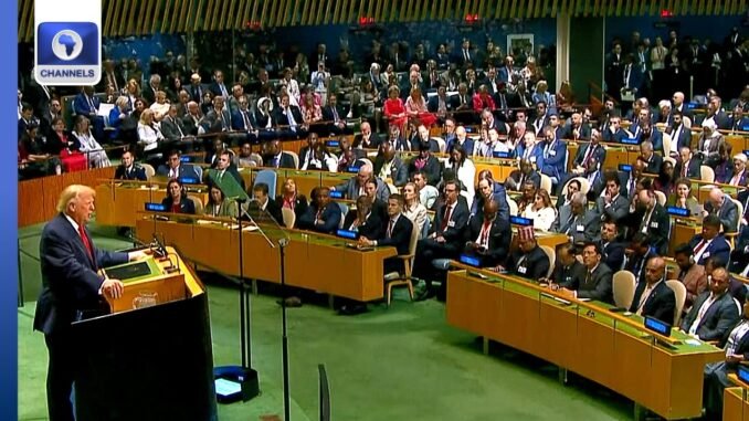 Trump urges World to abandon ICC