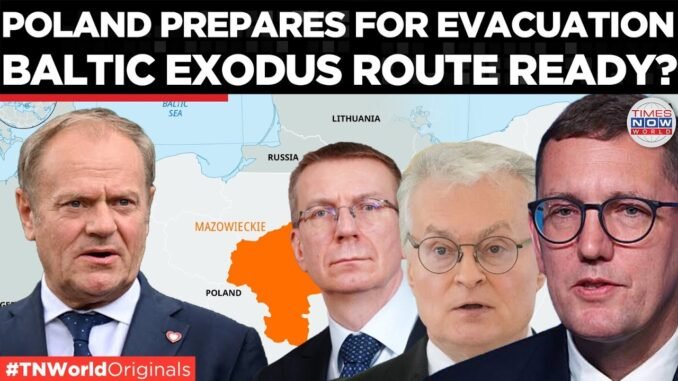 Baltics Plan Evacuations Over Russia Threat