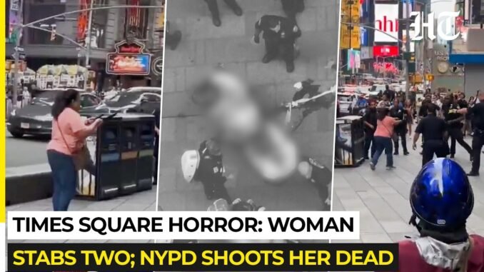 Woman shot by NYPD in Times Square