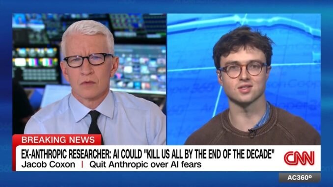 AI Researcher Jacob Coxon Quits, Warns of AI