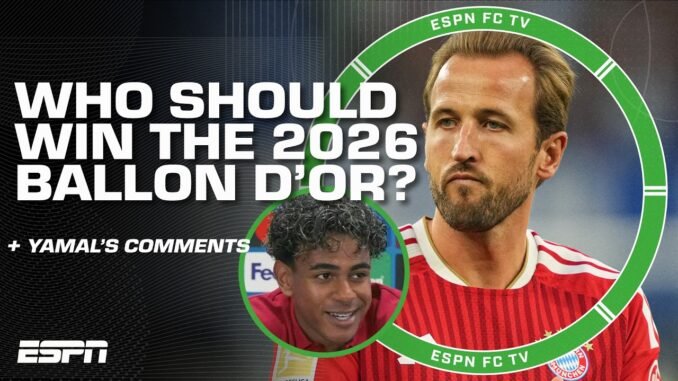 Stars battle for 2026 Ballon d'Or